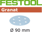 Мат. шлиф. Granat P 40, компл. из 50 шт. STF D90/6 P 40 GR /50 F