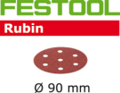 Мат. шлиф. Rubin P150, компл. из 50 шт. STF D90/6 P150 RU /50 Fe