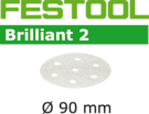 Мат.шлиф. Brilliant 2 P 180, компл. из 100 шт. STF D90/6 P180 BR