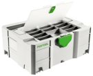 Контейнер  T-Loc с отделением в крышке SYS 2 TL-DF Festool